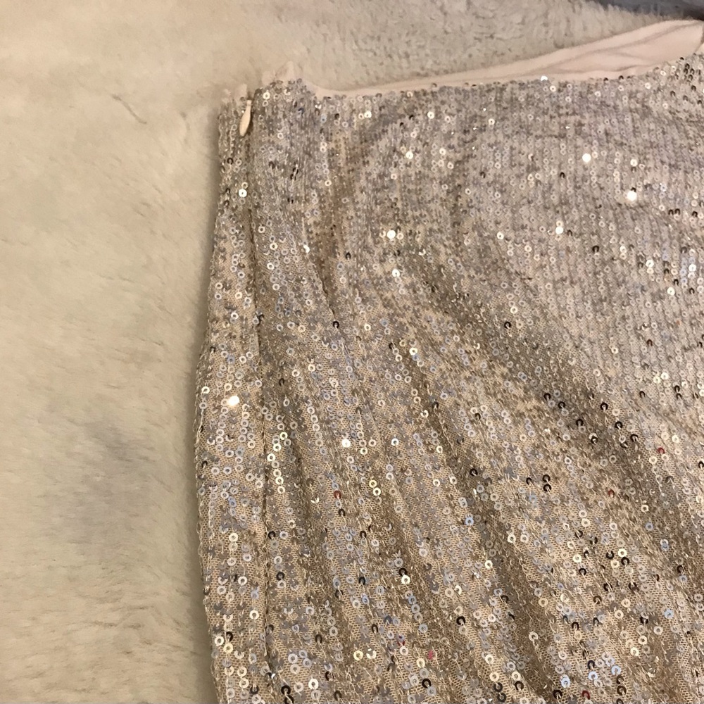 Lulus Cream Sequin Dancing Diva One Shoulder Body… - image 7